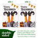 G128 set of 4 halloween, christmas, mardi gras gnomes garden flags, 12x18 inch, photo 3
