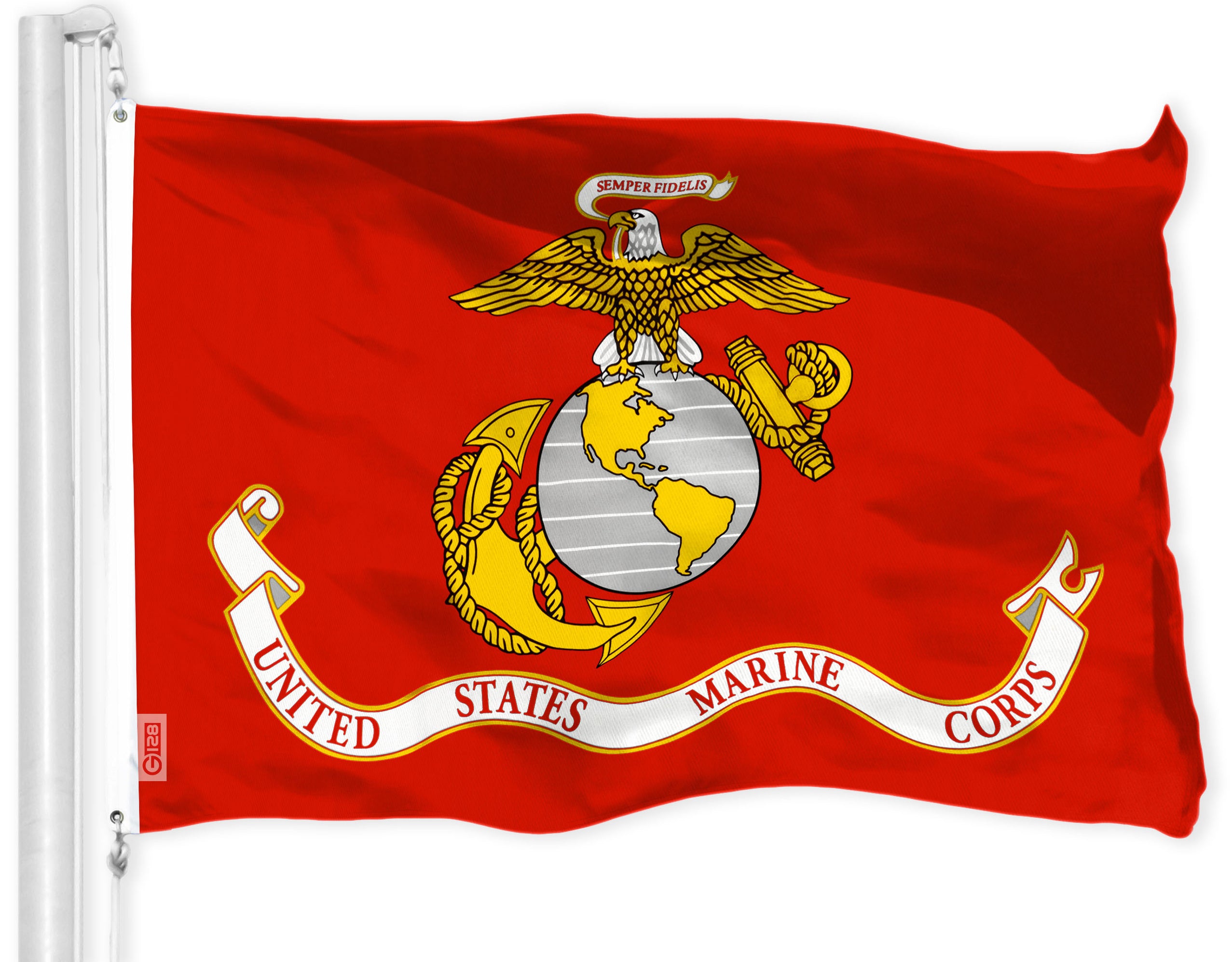 USMC (US Marine Corps) Flag 150D Printed Polyester 3x5 Ft — G128store.com