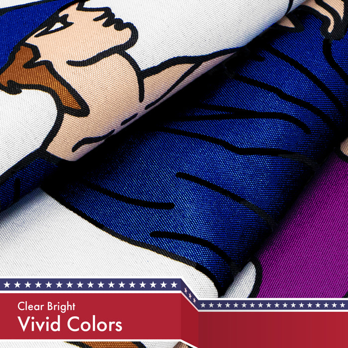Virginia VA  3x5 Ft 3-Pack 150D Printed Polyester By G128