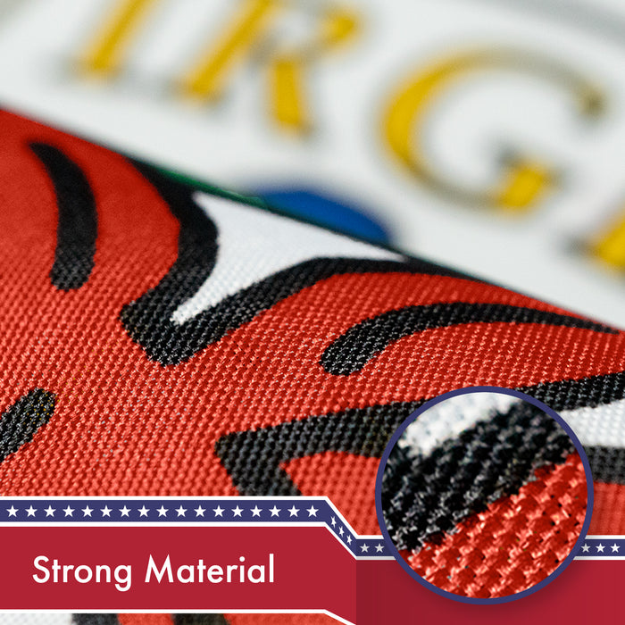 Virginia VA  3x5 Ft 3-Pack 150D Printed Polyester By G128