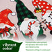 G128 set of 6 holiday gnomes garden flags, 12x18 inch, photo 5
