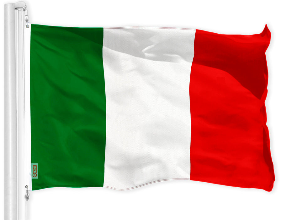 Italy (Italian) Flag 150D Printed Polyester 3x5 Ft