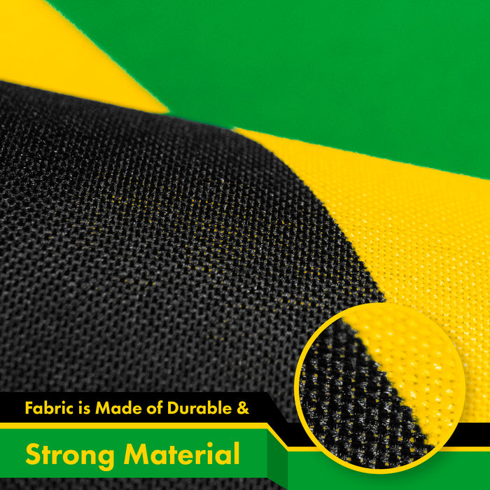 Jamaica (Jamaican) Flag 150D Printed Polyester 3x5 Ft