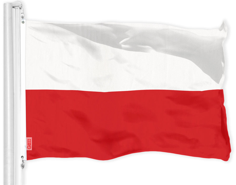 Poland (Polish) Flag 150D Printed Polyester 3x5 Ft