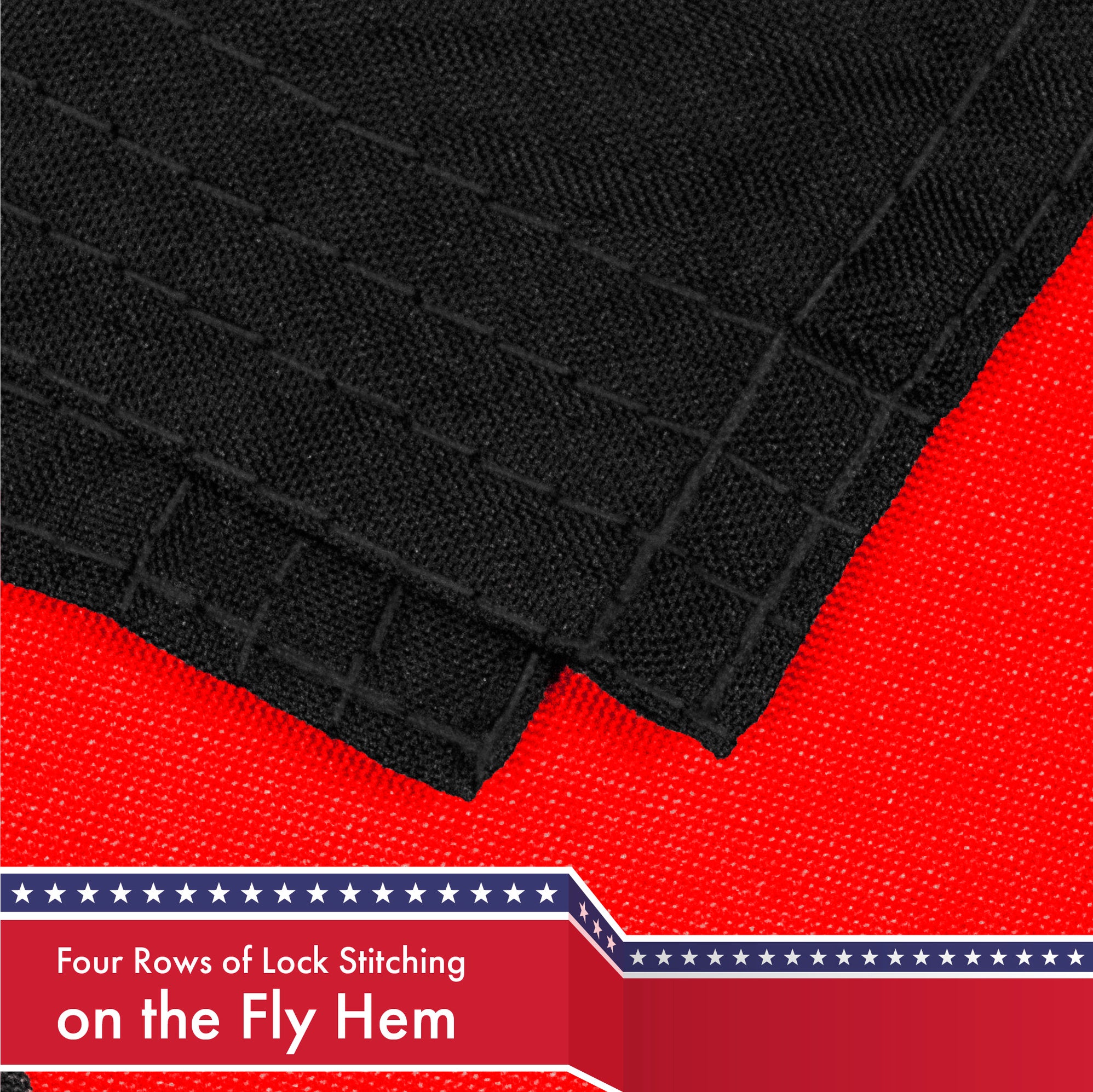 Thin Red Line Flag 150D Printed Polyester 3x5 Ft — G128store.com