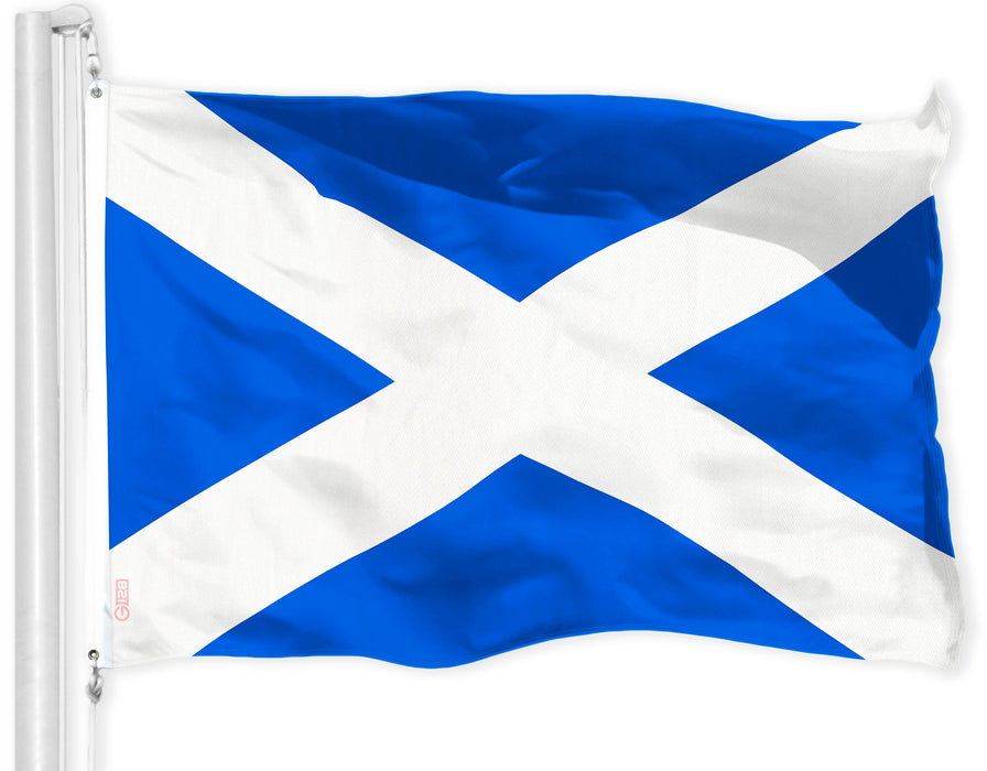 Scotland (Scottish) Flag 150D Printed Polyester 3x5 Ft