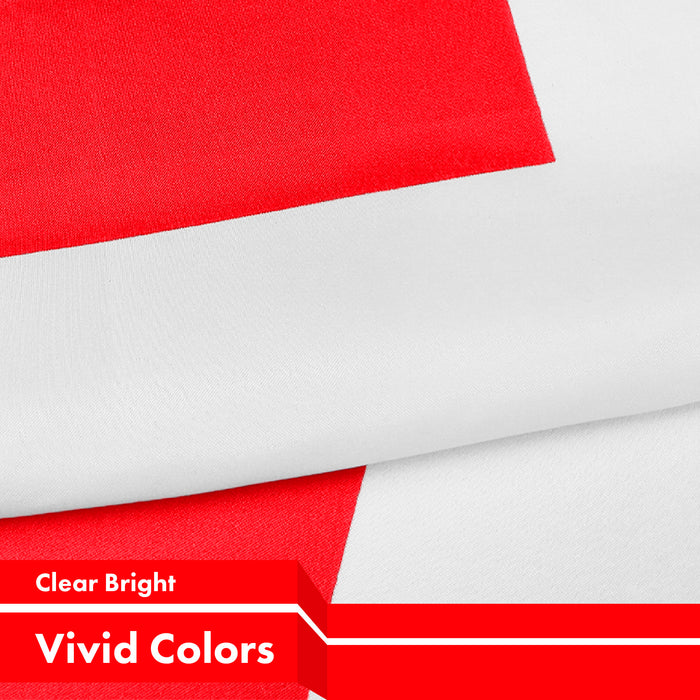 Switzerland (Swiss) Flag 150D Printed Polyester 3x5 Ft