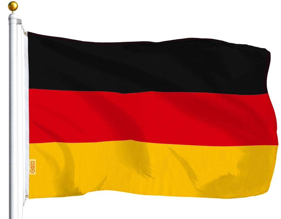 Germany (German) Flag 75D Printed Polyester 3x5 Ft
