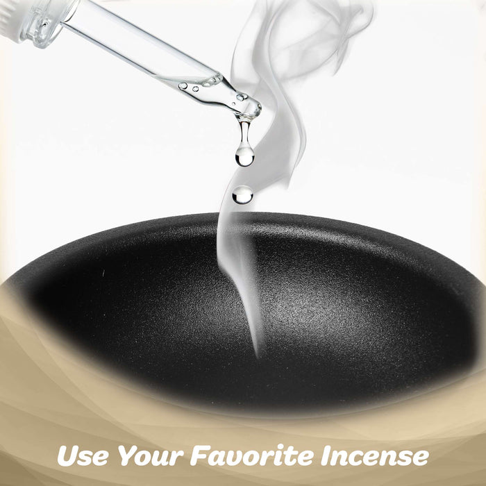 G128 Black Wax Melt Warmer for Scented Wax, Candle Burner, Electric Wax Heater Fragrance Essential Oil Burner for Spa Yoga Gym Office Home Decor