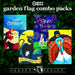 G128 set of 4 holiday animals garden flags, 12x18 inch, photo 4