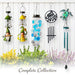 G128 black cardinal metal wind chime, about 25.5 inches hanging length