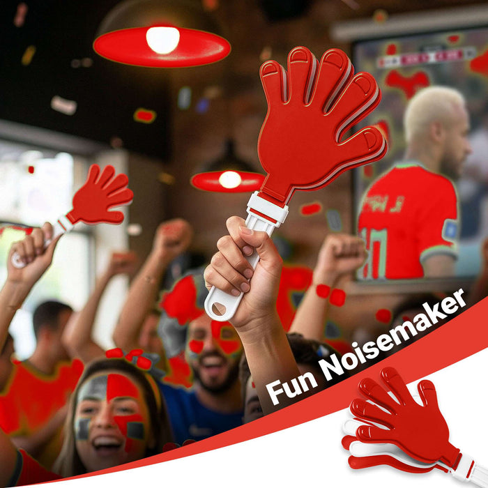 G128 World Soccer Tournament 2026 Cup Soccer Fan Set 6PCS, Canada Fan Merch with Flag and Bracelet, Accessories for Sports Parties