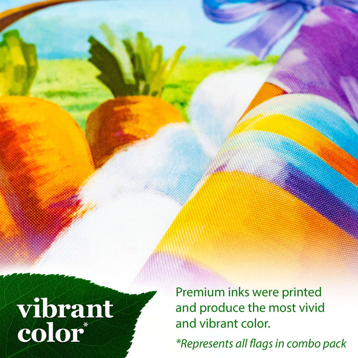 G128 set of 6 seasonal animals garden flags, 12x18 inch, photo 5