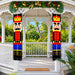G128 Christmas nutcracker soldier door banners, 2 pack, 12 x 71 inch, photo 4