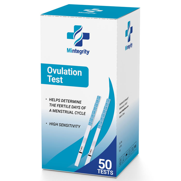 Mintegrity - [50 Pack] Ovulation LH Fertility Test Strips