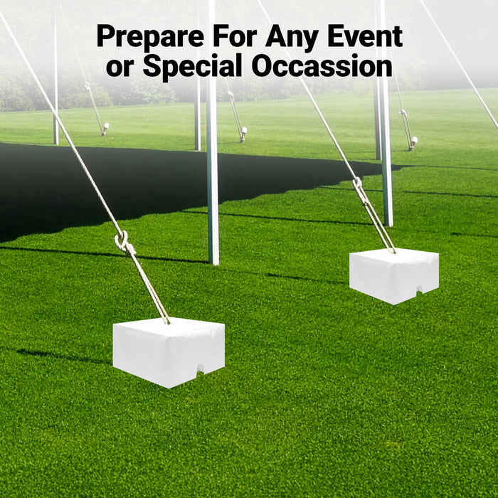 G128 2 Pack Tent Block Cover 20x20x12 Inch