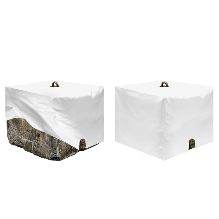 G128 2 Pack Tent Block Cover 20x20x16.5 Inch