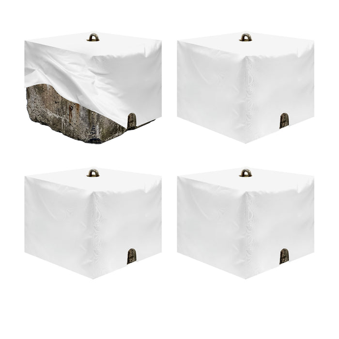 G128 4 Pack Tent Block Cover 20x20x16.5 Inch
