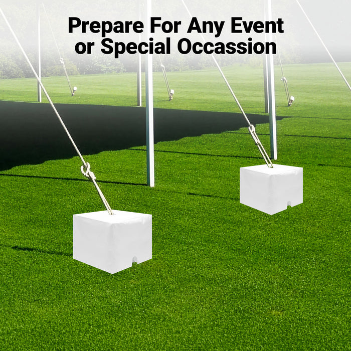 G128 4 Pack Tent Block Cover 20x20x16.5 Inch