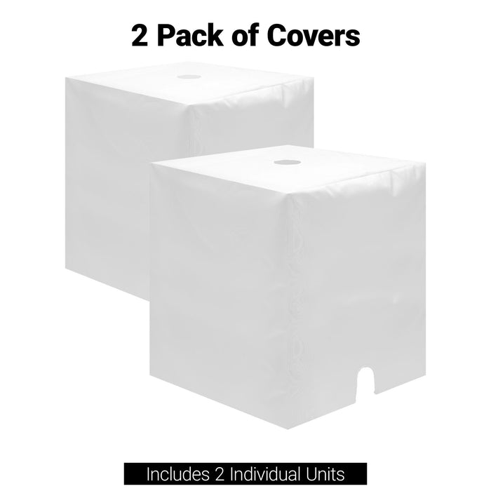 G128 2 Pack Tent Block Cover 20x20x22 Inch