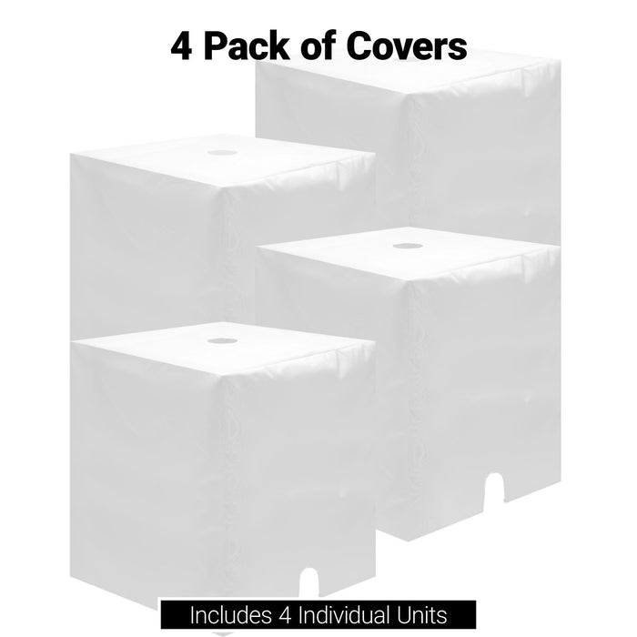 G128 4 Pack Tent Block Cover 20x20x22 Inch