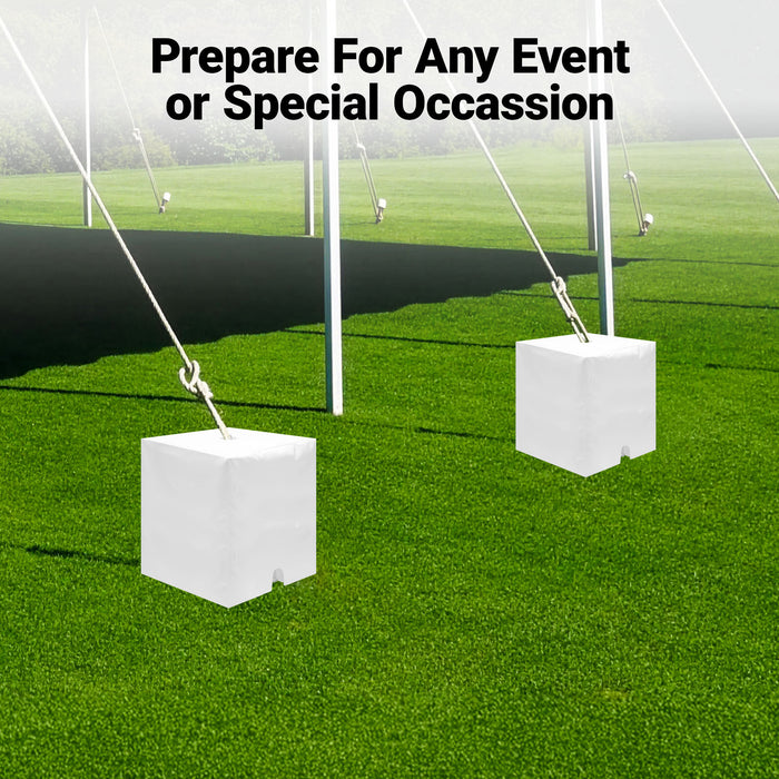 G128 4 Pack Tent Block Cover 20x20x22 Inch