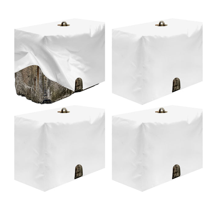 G128 4 Pack Tent Block Cover 20x40x29.5 Inch