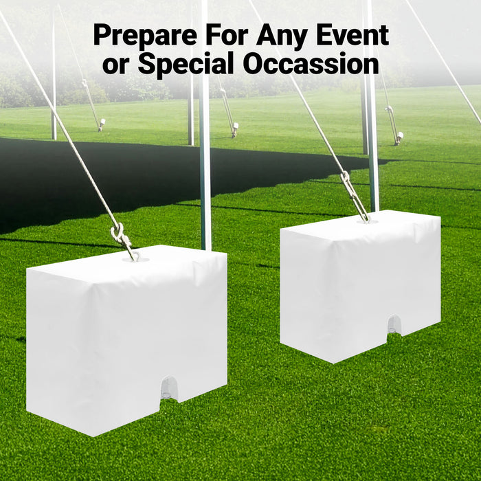 G128 4 Pack Tent Block Cover 20x40x29.5 Inch