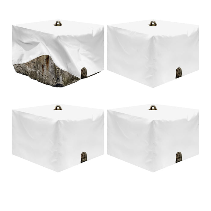 G128 4 Pack Tent Block Cover 40x40x29.5 Inch