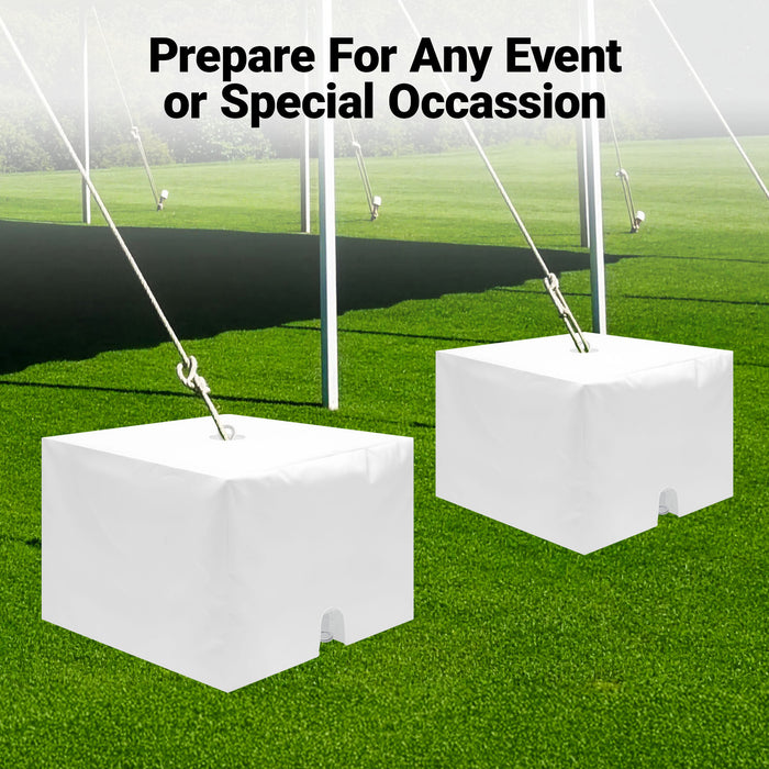 G128 4 Pack Tent Block Cover 40x40x29.5 Inch