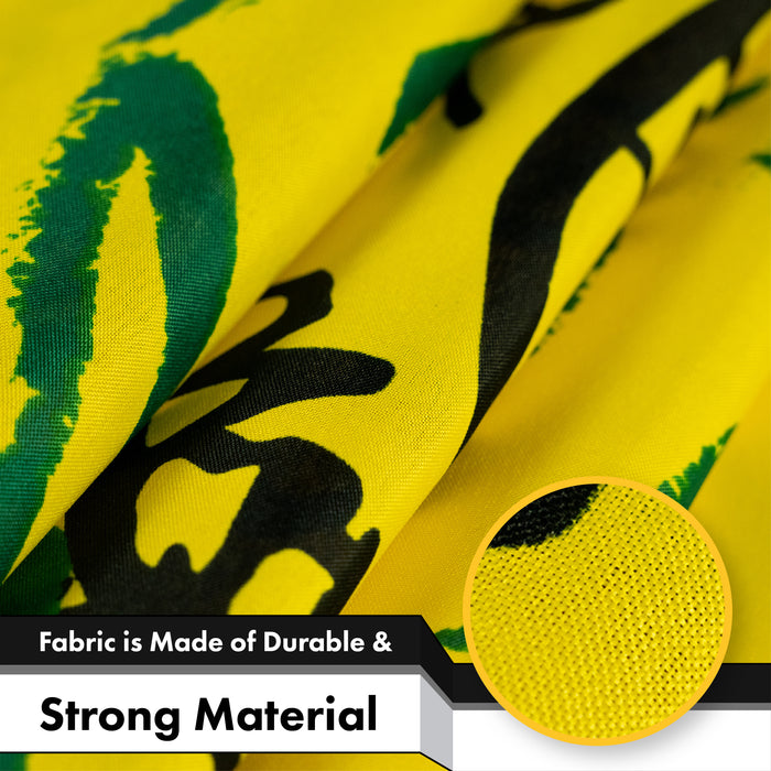 G128 No Step on Snek Flag | 3x5 Ft | LiteWeave Pro Series Printed 150D Poly | Novelty Flag, Indoor/Outdoor, Vibrant Colors, Brass Grommets