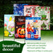 G128 set of 6 gnome, truck and pumpkin garden flags, 12x18 inch, photo 7