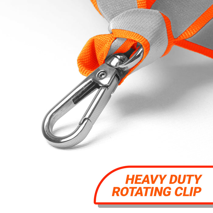 G128 - Orange Windsock Heavy Duty Printed 210D Wind Direction Measurement (Orange 30" 2PK)