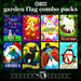 G128 set of 8 holiday and seasonal animals garden flags, 12x18 inch, photo 4