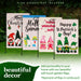 G128 set of 4 christmas, summer, valentine's gnomes garden flags, 12x18 inch, photo 8