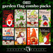 G128 set of 8 gnomes with heart and watermelon garden flags, 12x18 inch, photo 8
