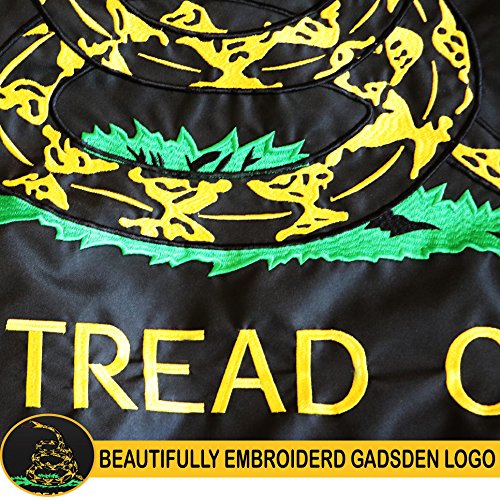 Dont Tread On Me (Gadsden) Grill Cover Embroidered 60 Inch