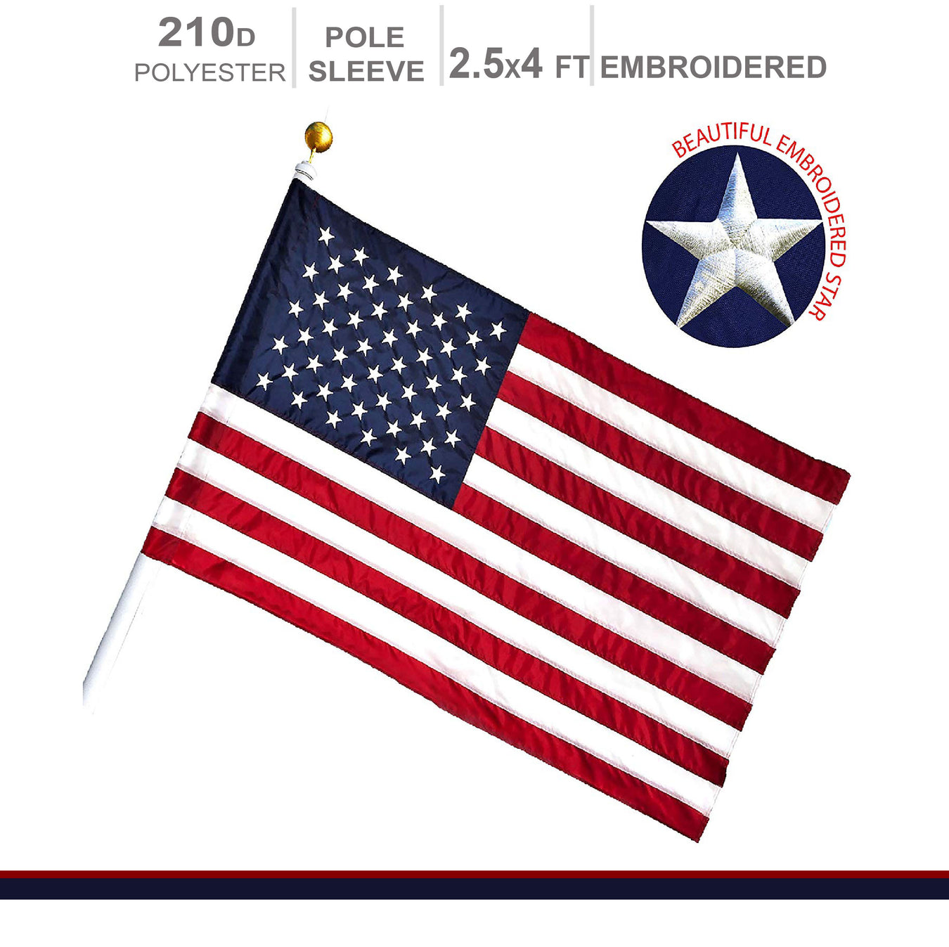 Collection of Printed 210D Flags