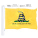 Gadsden (Dont Tread On Me) Flag 150D Printed Polyester 3x5 Ft - Double Sided 3ply