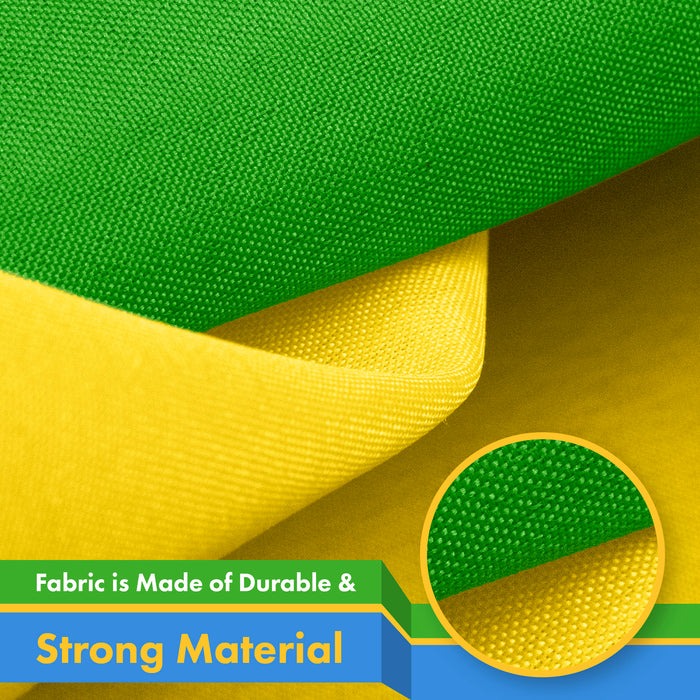 G128 5 Pack: Mali (Malian) Flag | 3x5 feet | Printed 150D Indoor/Outdoor, Vibrant Colors, Brass Grommets, Quality Polyester, Much Thicker More Durable Than 100D 75D Polyester