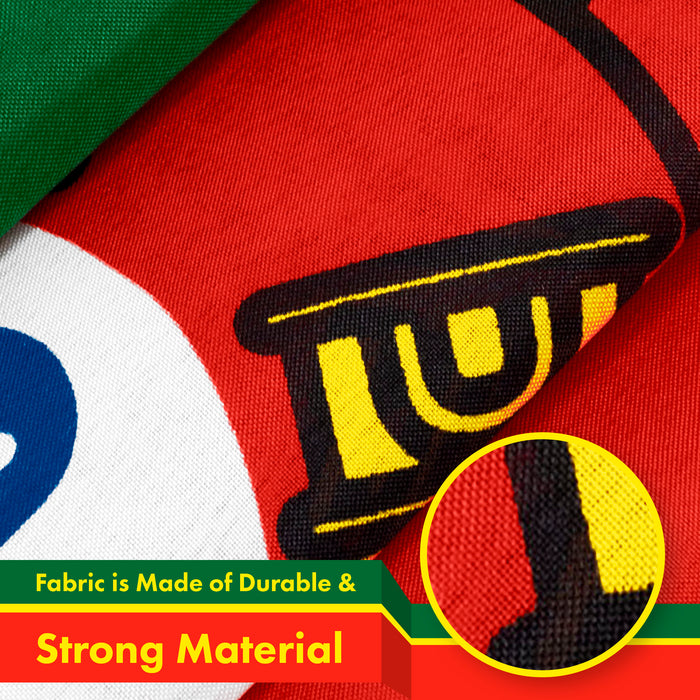 Portugal Portuguese Flag 3x5 Ft 5-Pack 150D Printed Polyester By G128