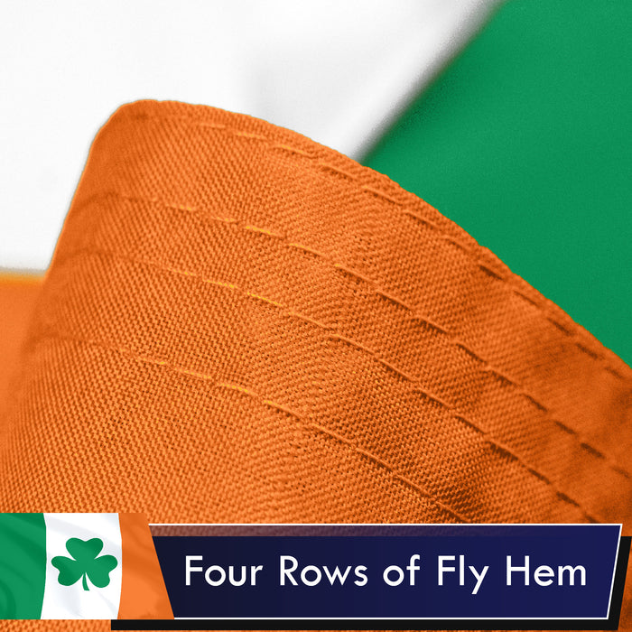 Ireland SHAMROCK Irish Flag 3x5 Ft 5-Pack Printed Polyester By G128