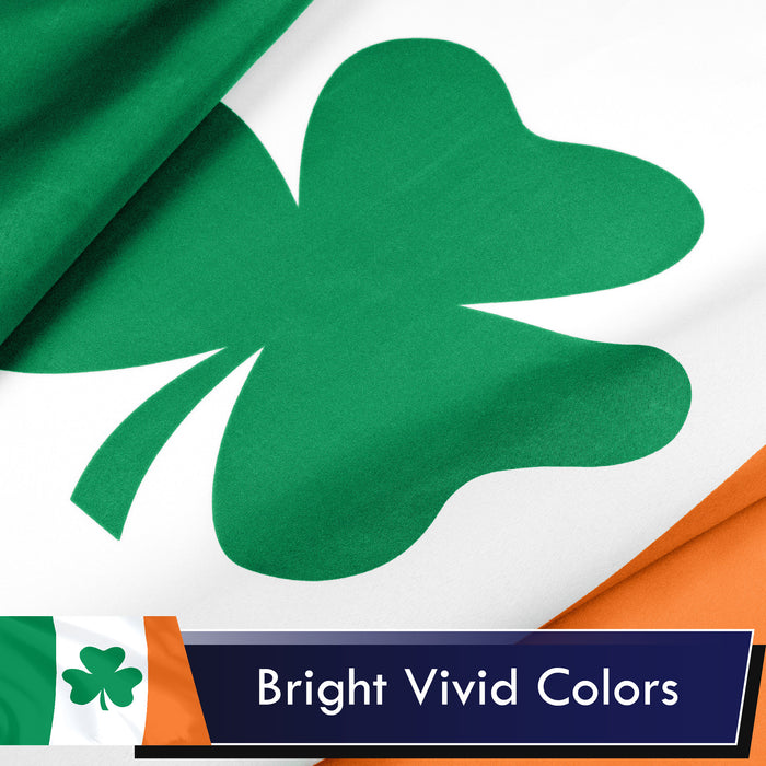 Ireland SHAMROCK Irish Flag 3x5 Ft 5-Pack Printed Polyester By G128