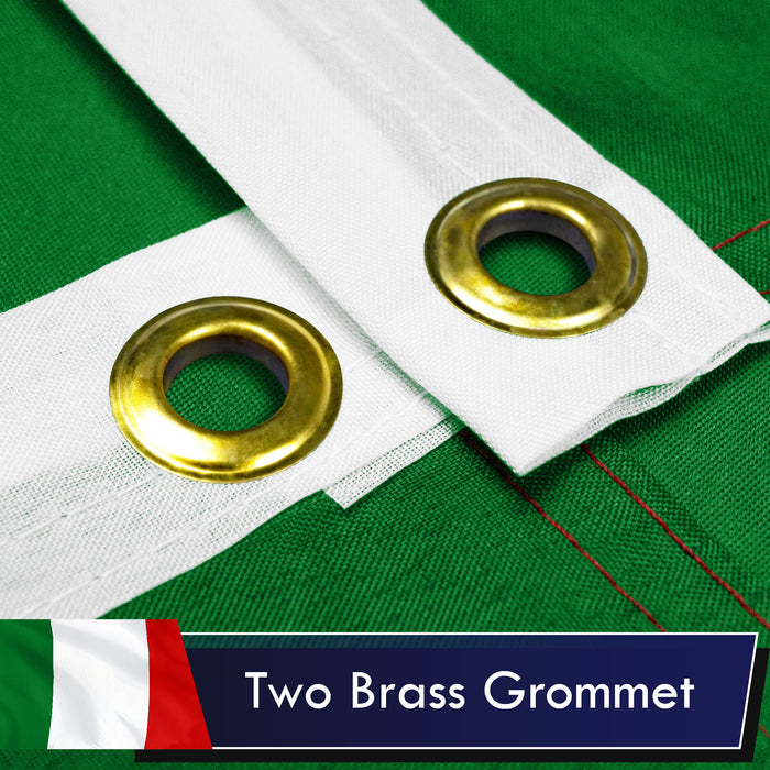 Italy Italian Flag 3x5 Ft 2-Pack Printed Polyester By G128