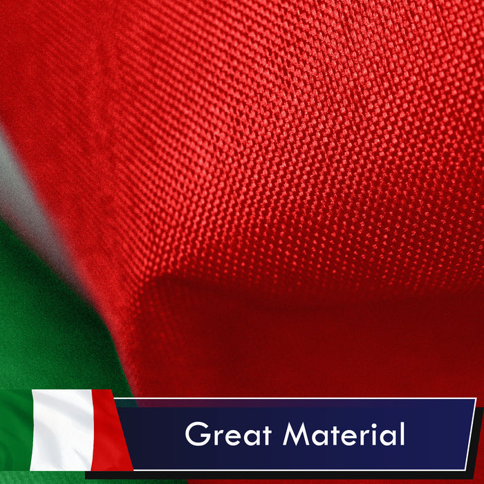 Italy Italian Flag 3x5 Ft 10-Pack Printed Polyester By G128