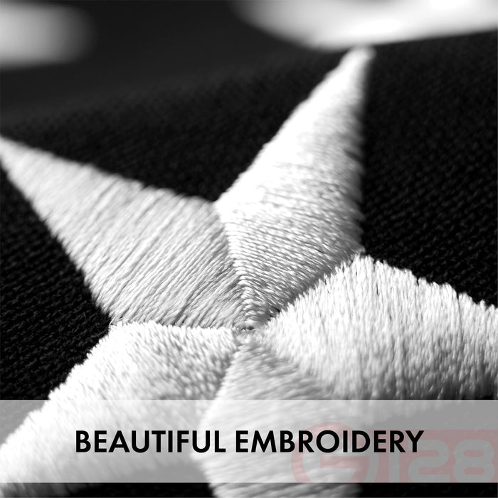 G128 Combo Pack: American USA Flag 3x5 Ft & Thin Red Line American Flag 3x5 Ft | Both StormFlyer Series Embroidered 220GSM Spun Polyester, Brass Grommets