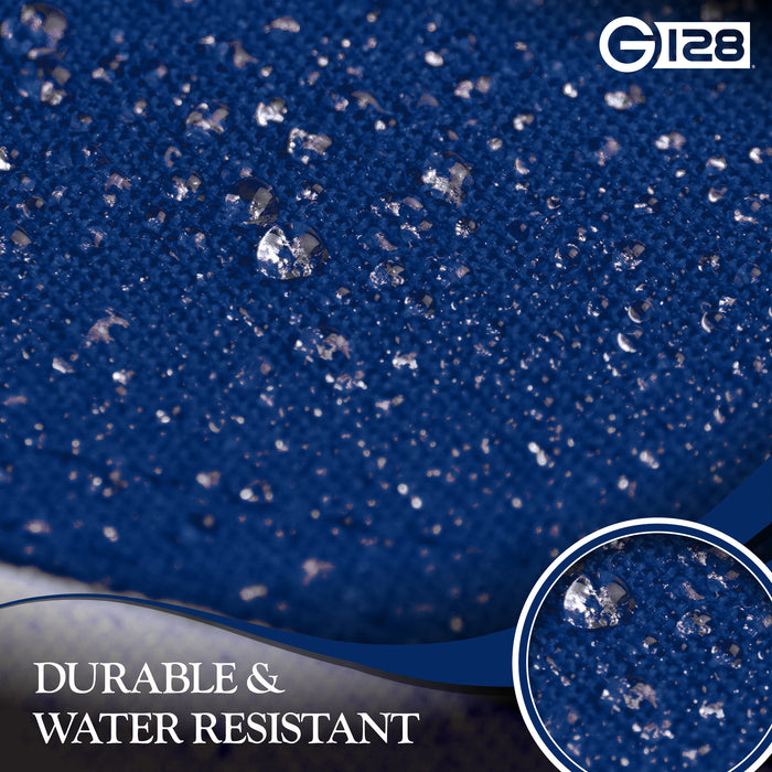 G128 2 Pack: South Carolina SC  | 2x3 Ft | StormFlyer Series Embroidered 220GSM Spun Polyester | Embroidered Design, Indoor/Outdoor, Brass Grommets, Heavy Duty, All Weather