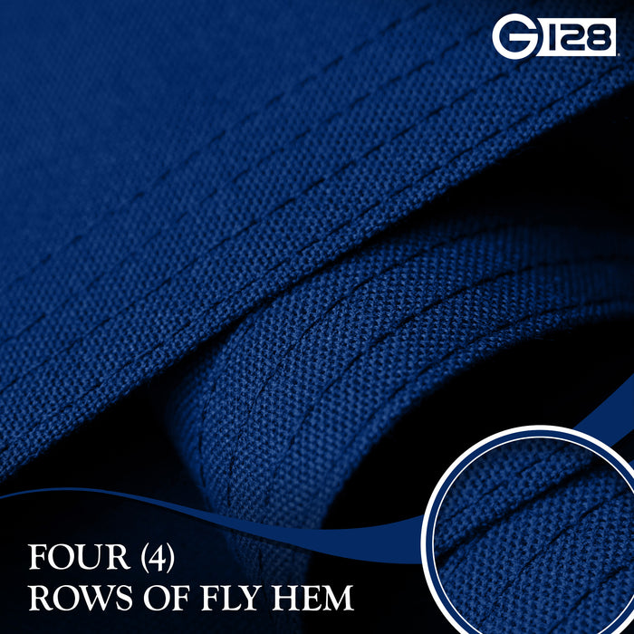 G128 2 Pack: South Carolina SC  | 2x3 Ft | StormFlyer Series Embroidered 220GSM Spun Polyester | Embroidered Design, Indoor/Outdoor, Brass Grommets, Heavy Duty, All Weather