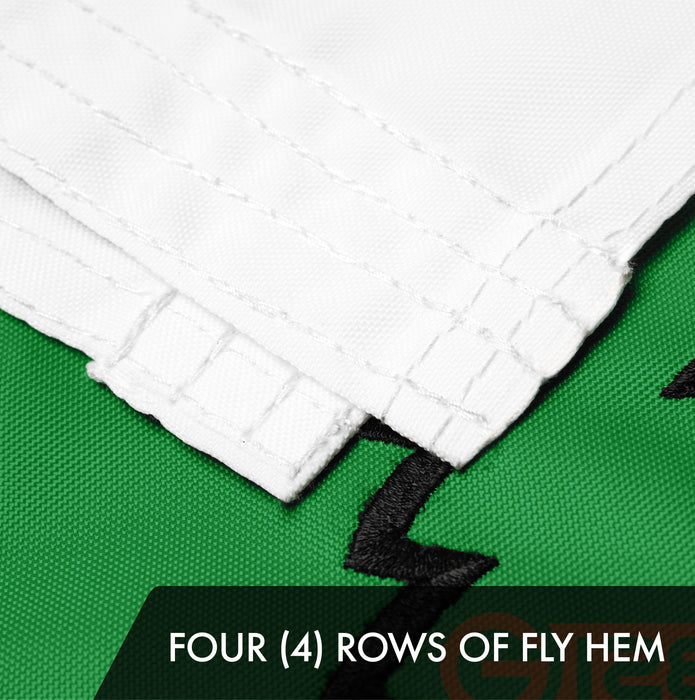 G128 Combo Pack: American USA Flag 3x5 Ft & An Appeal to Heaven Flag 3x5 Ft | Both ToughWeave Series Embroidered Polyester, Brass Grommets