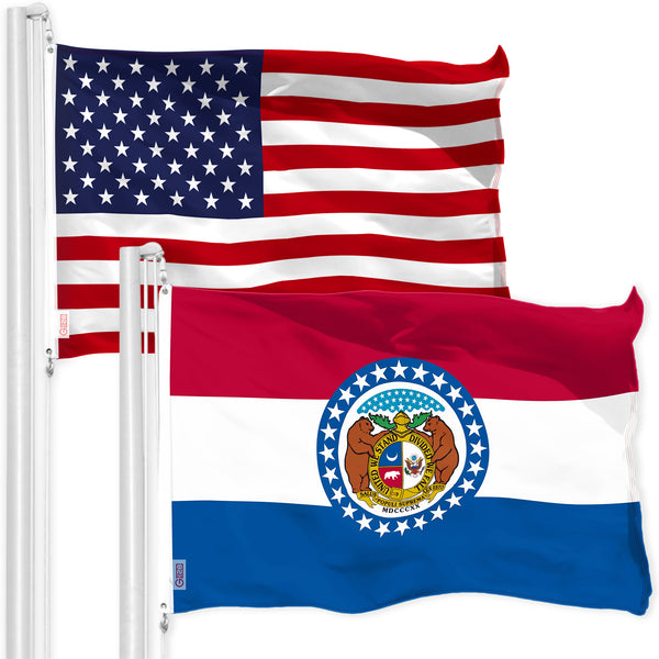 BANDIERA LOUISIANA 150x90cm - BANDIERA STATO AMERICANO – USA - STATI UNITI 90 x 150 cm - AZ FLAG